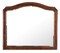 Contemporary Home Living Wooden Arch Framed Dresser Wall Mirror - 42" - Brown